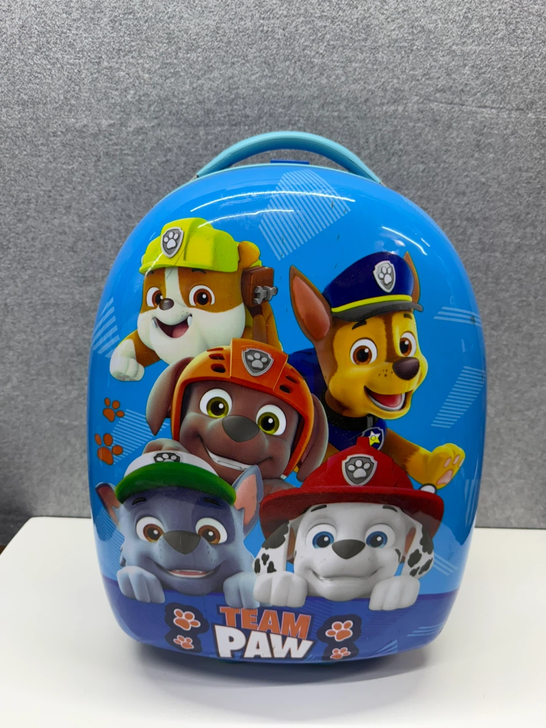 Blue Paw Patrol Rolling Luggage Suitcase