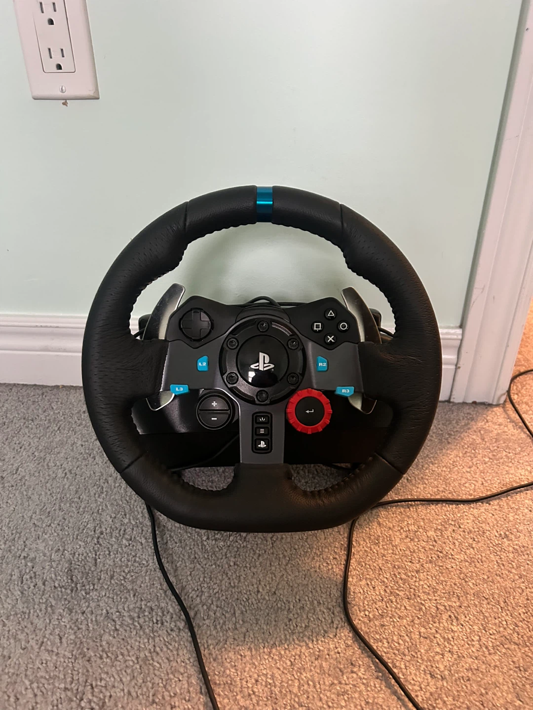 Logitech g29 steering wheel with pedals - photo 2