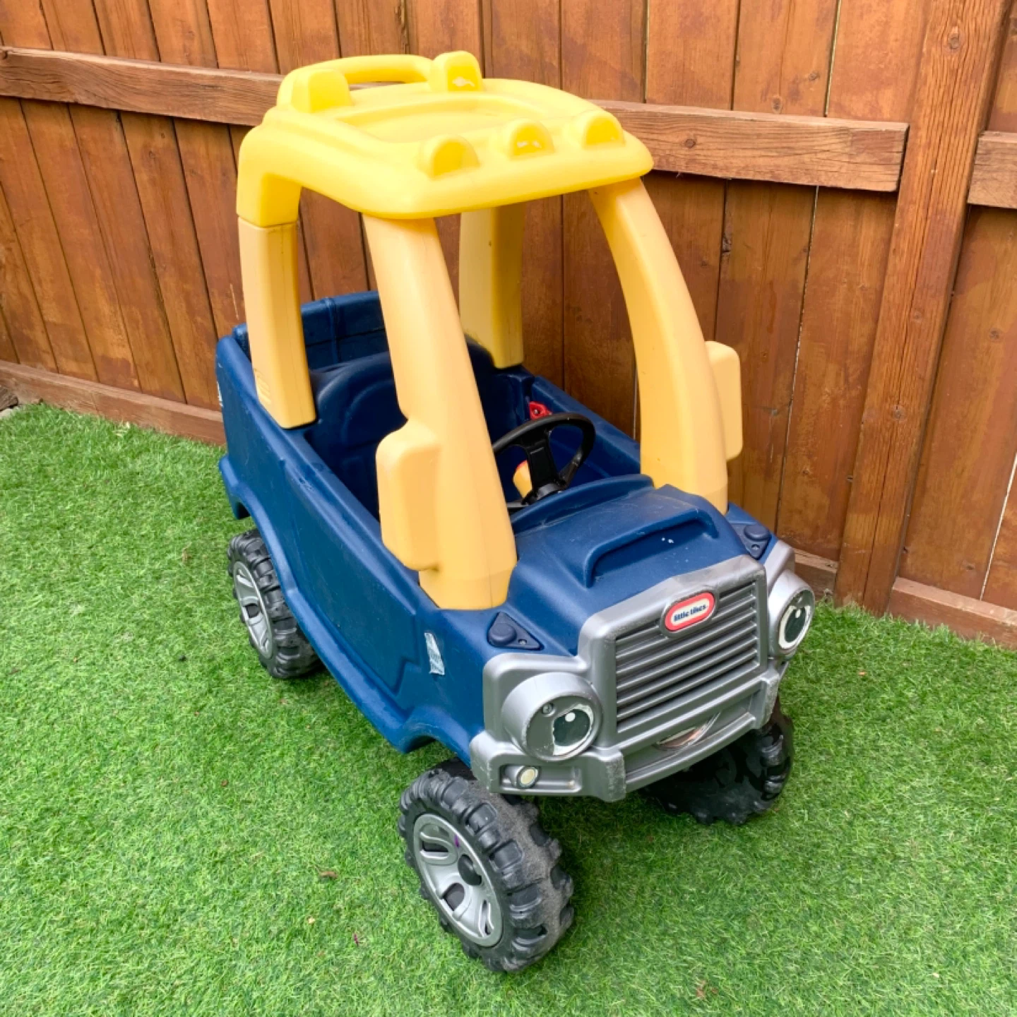 Kids Toys Ride On Toy Little Tikes Cozy Coupe Truck Car Blue - photo 2