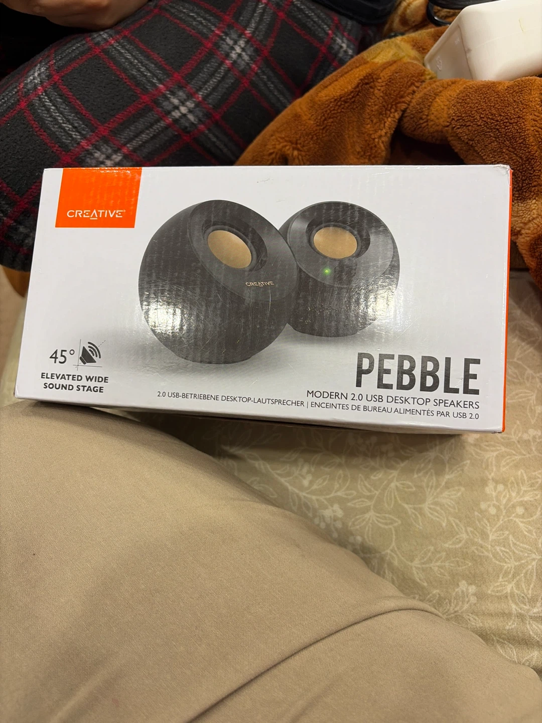 Creative Pebble 2.0 USB Desktop Speakers