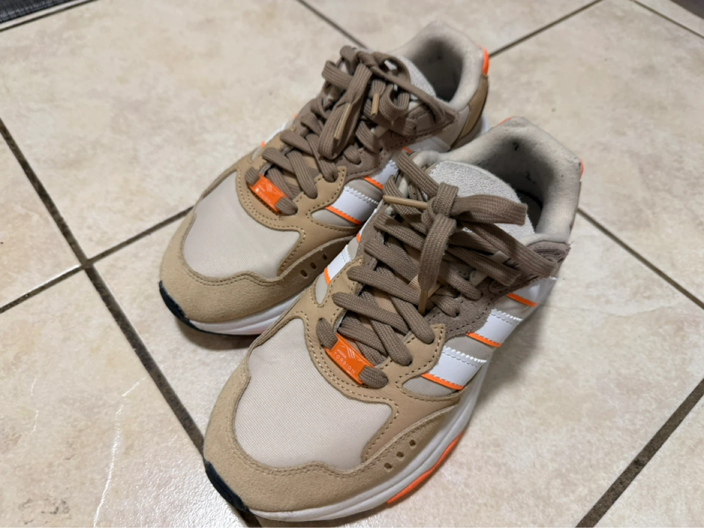 Adidas Torsion Sneakers - Beige/Orange - photo 2