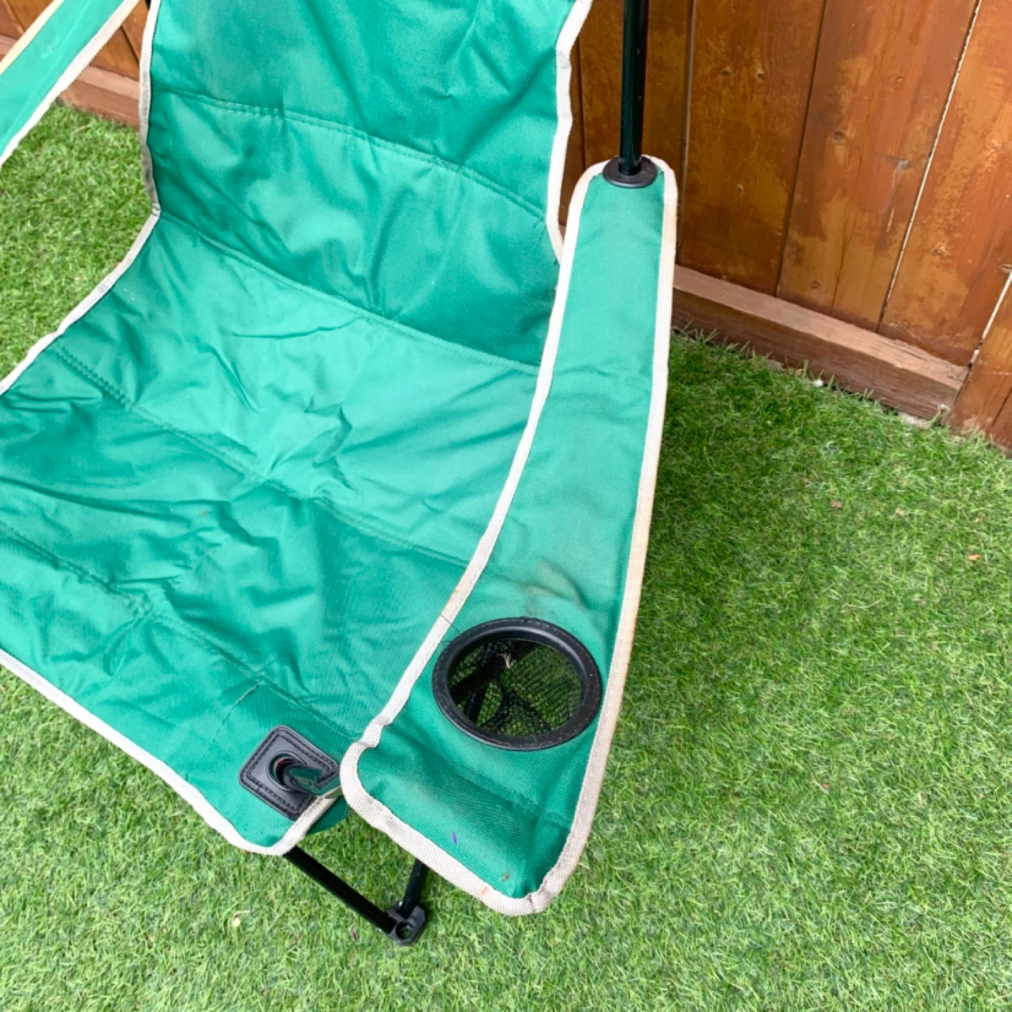 Camping Chair Folding Chair Outdoor Sports Chair Cup Holders - photo 5