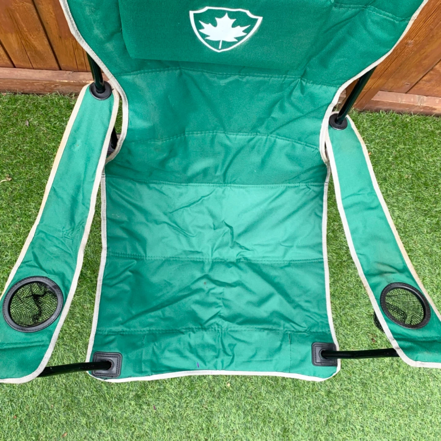 Camping Chair Folding Chair Outdoor Sports Chair Cup Holders - photo 3