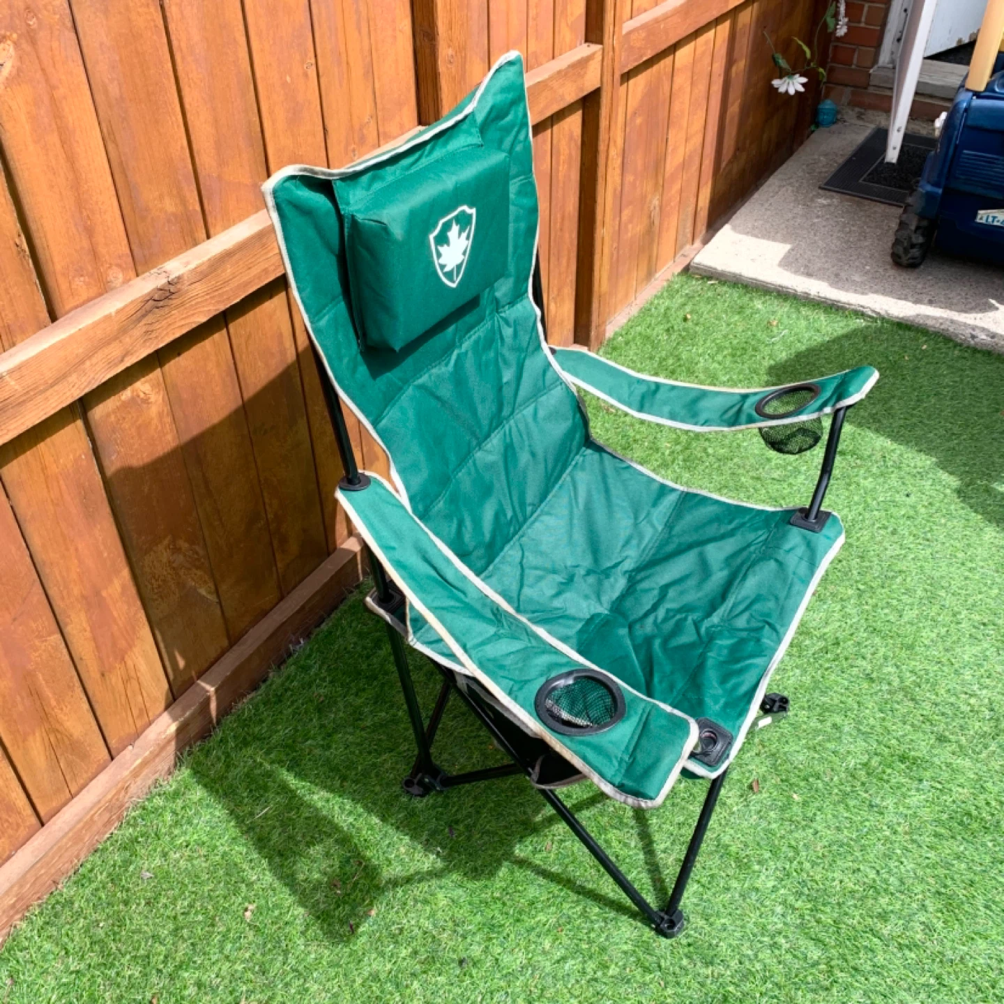 Camping Chair Folding Chair Outdoor Sports Chair Cup Holders - photo 2