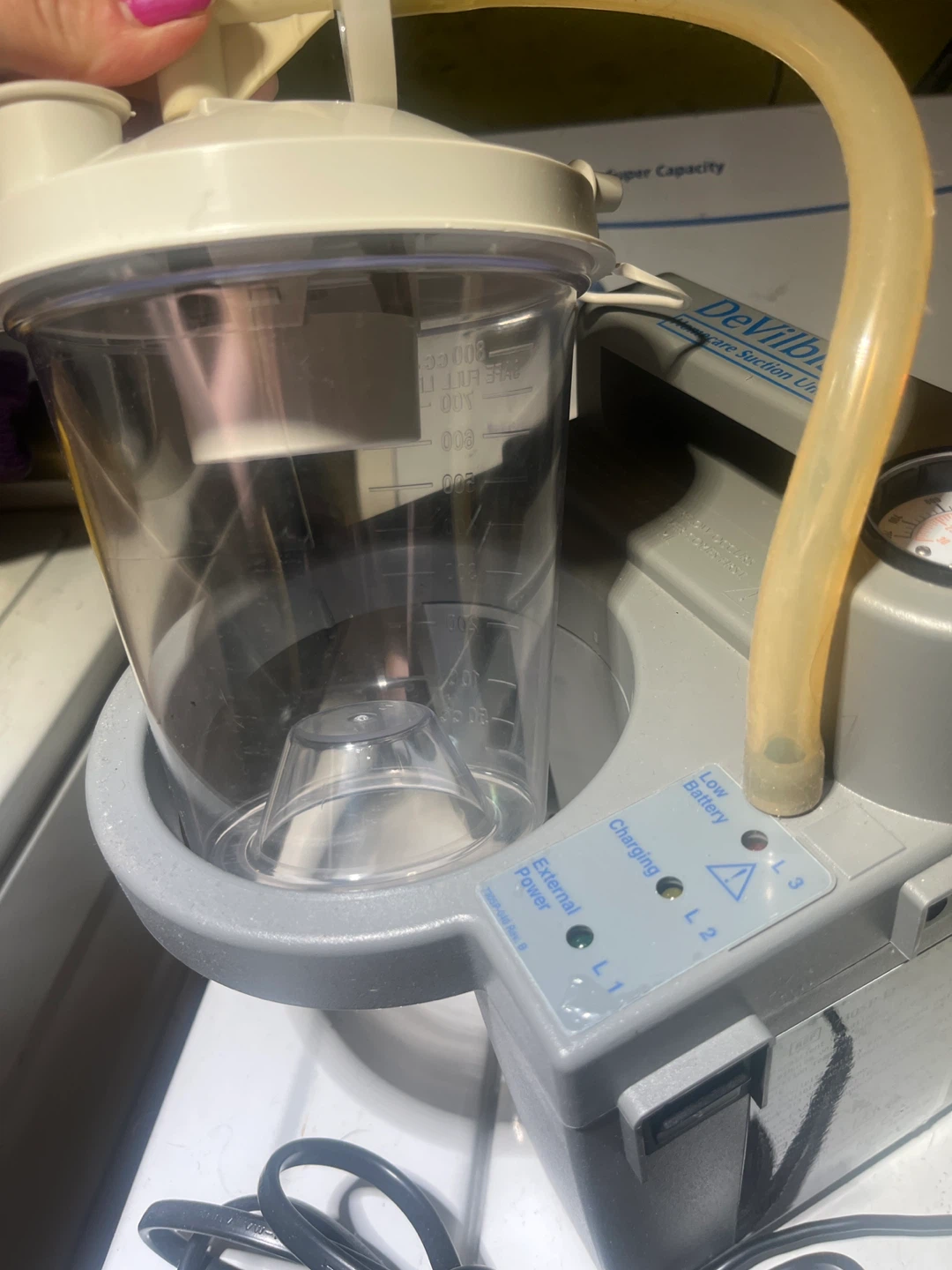 DeVilbiss 7305P-D Homecare Suction Unit - photo 3