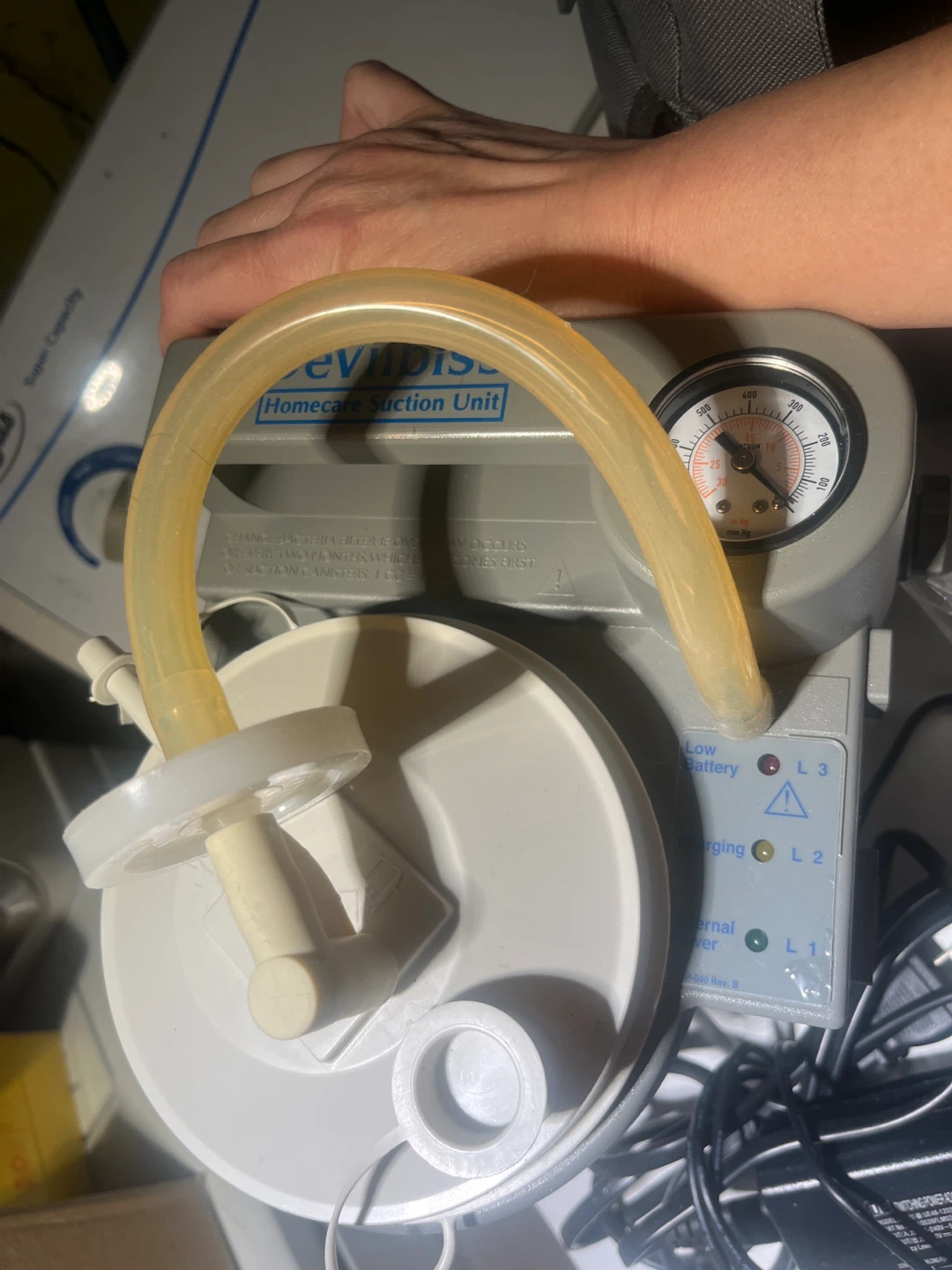 DeVilbiss 7305P-D Homecare Suction Unit - photo 2
