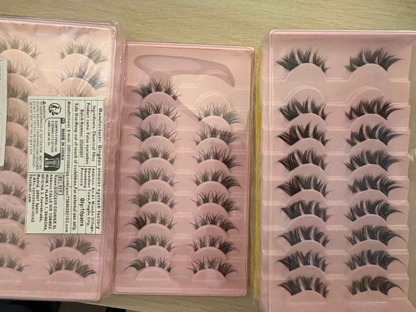 False Eyelashes Pack - 10 Pairs / pack - photo 2