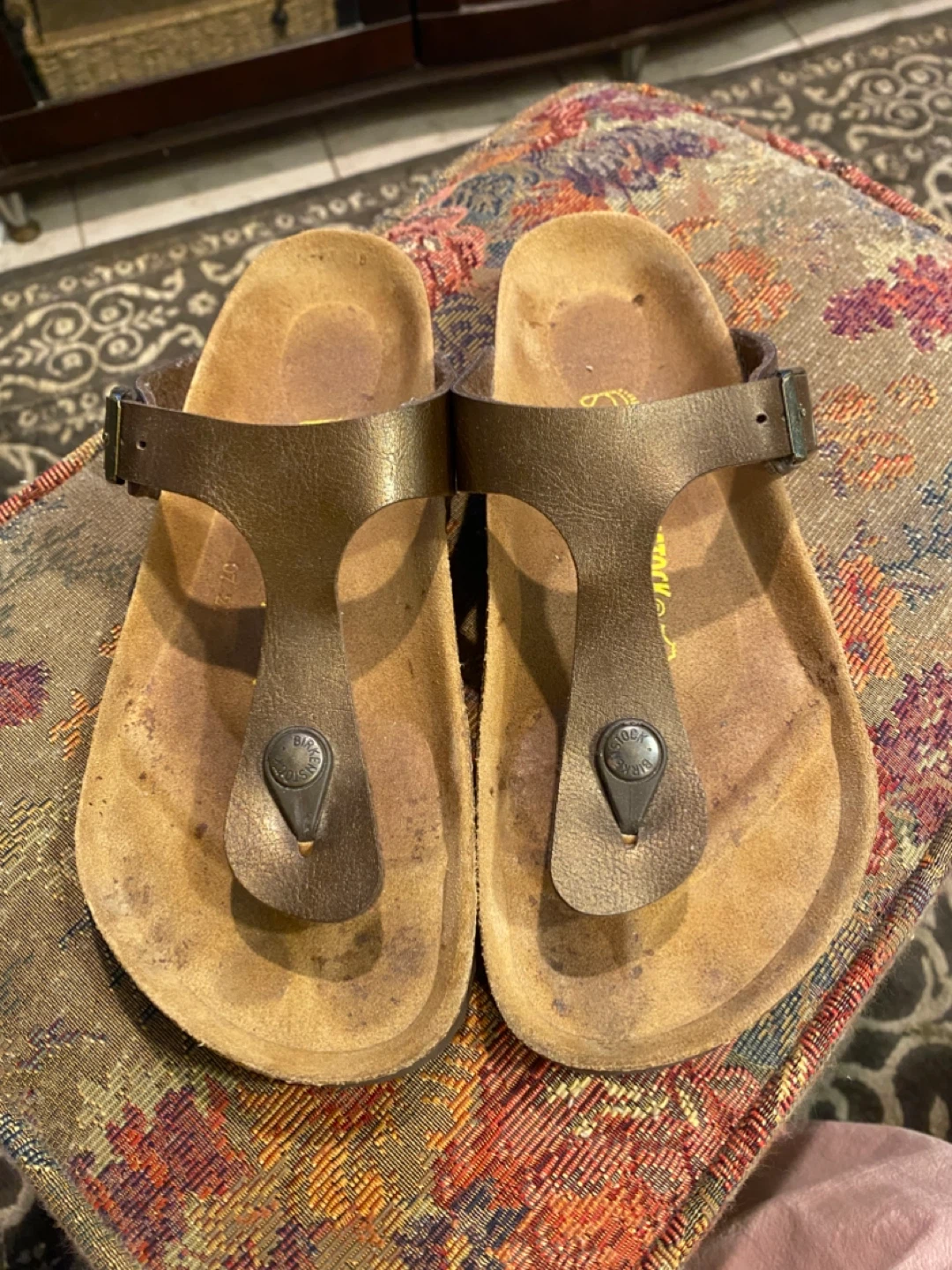 Birkenstock Thong Sandals Size 38