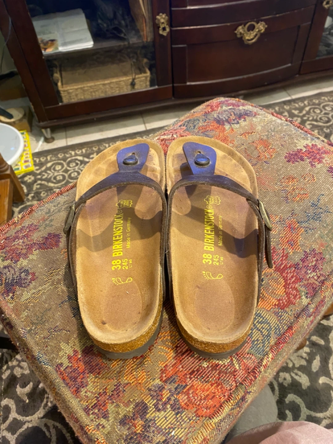 Birkenstock Thong Sandals Size 38 - photo 3