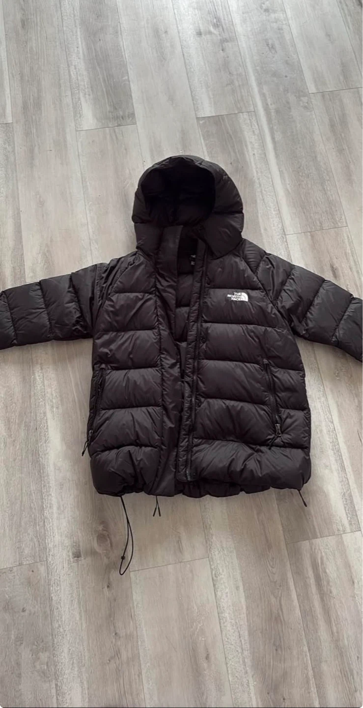 Manteau d'hiver The North Face noir pour enfant