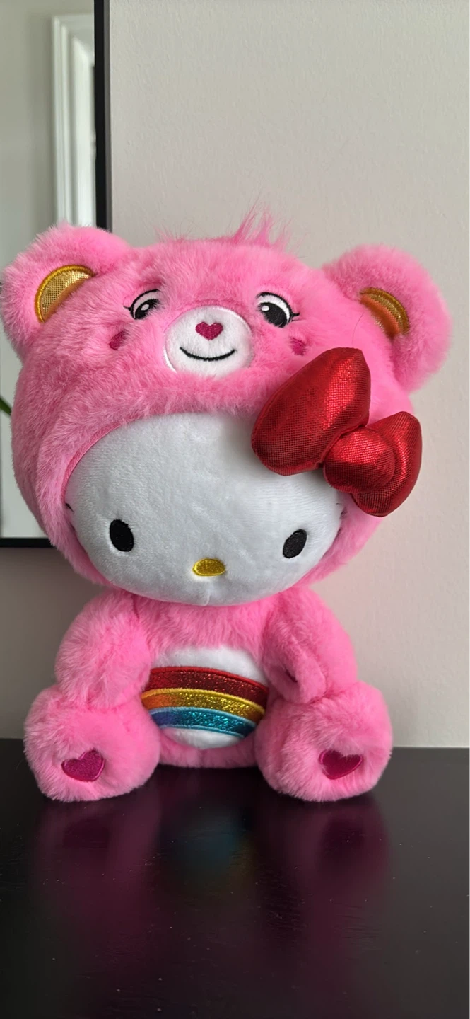 Care Bears x Hello Kitty Plush Toy