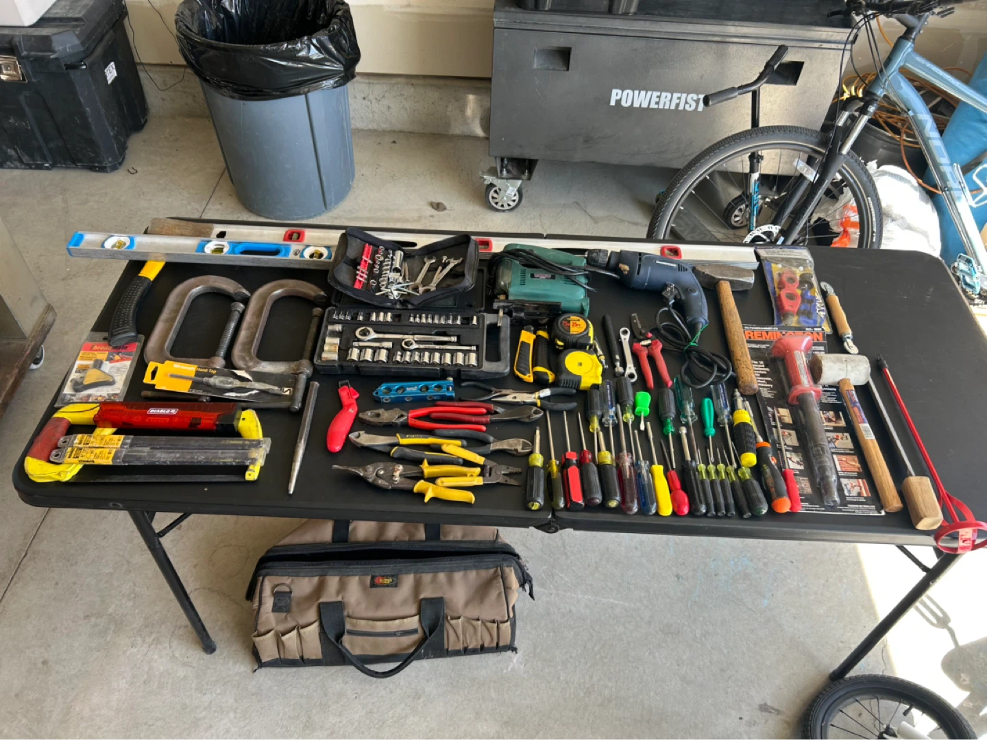 Assortment of tools