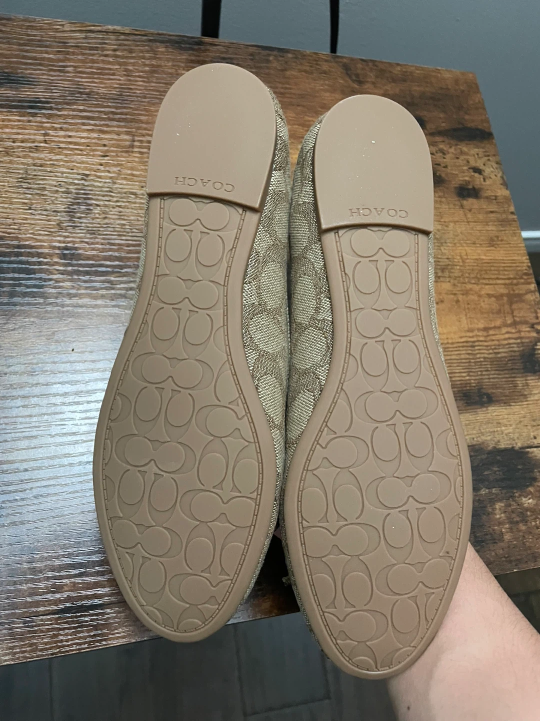 Coach Signature Ballet Flats Size 6.5 - photo 3
