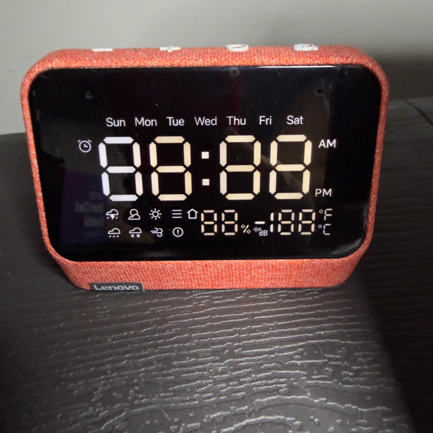 Lenovo Smart Clock Essential with Alexa Built-in