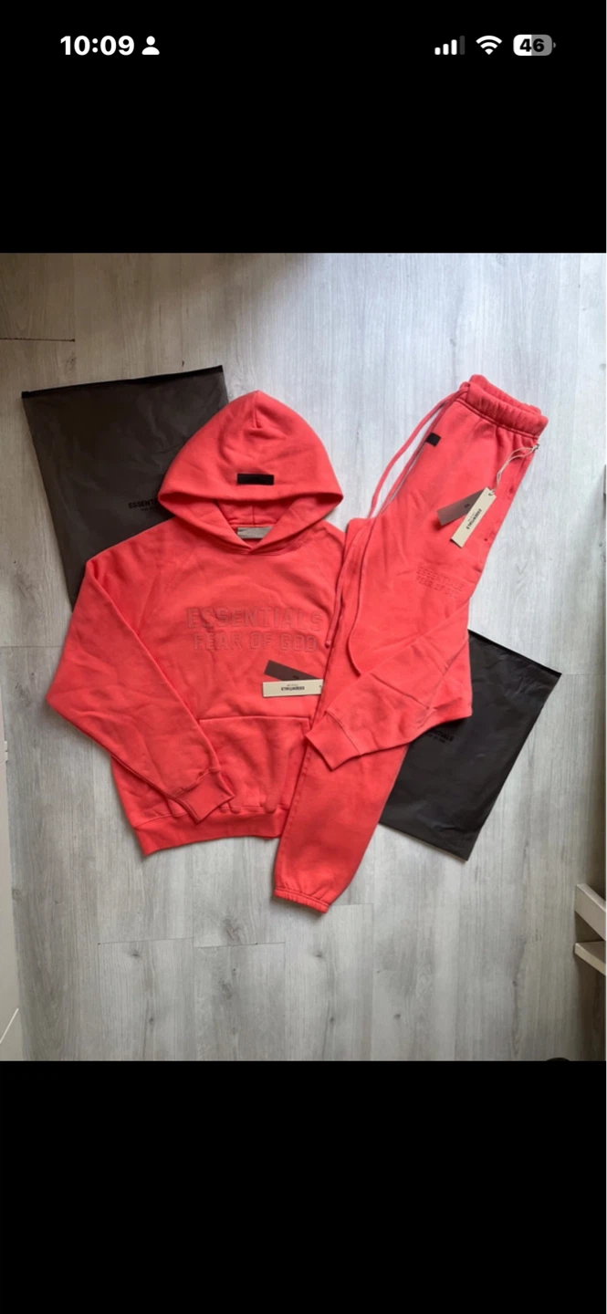 Fear of God Essentials Hoodie and Sweatpants Set