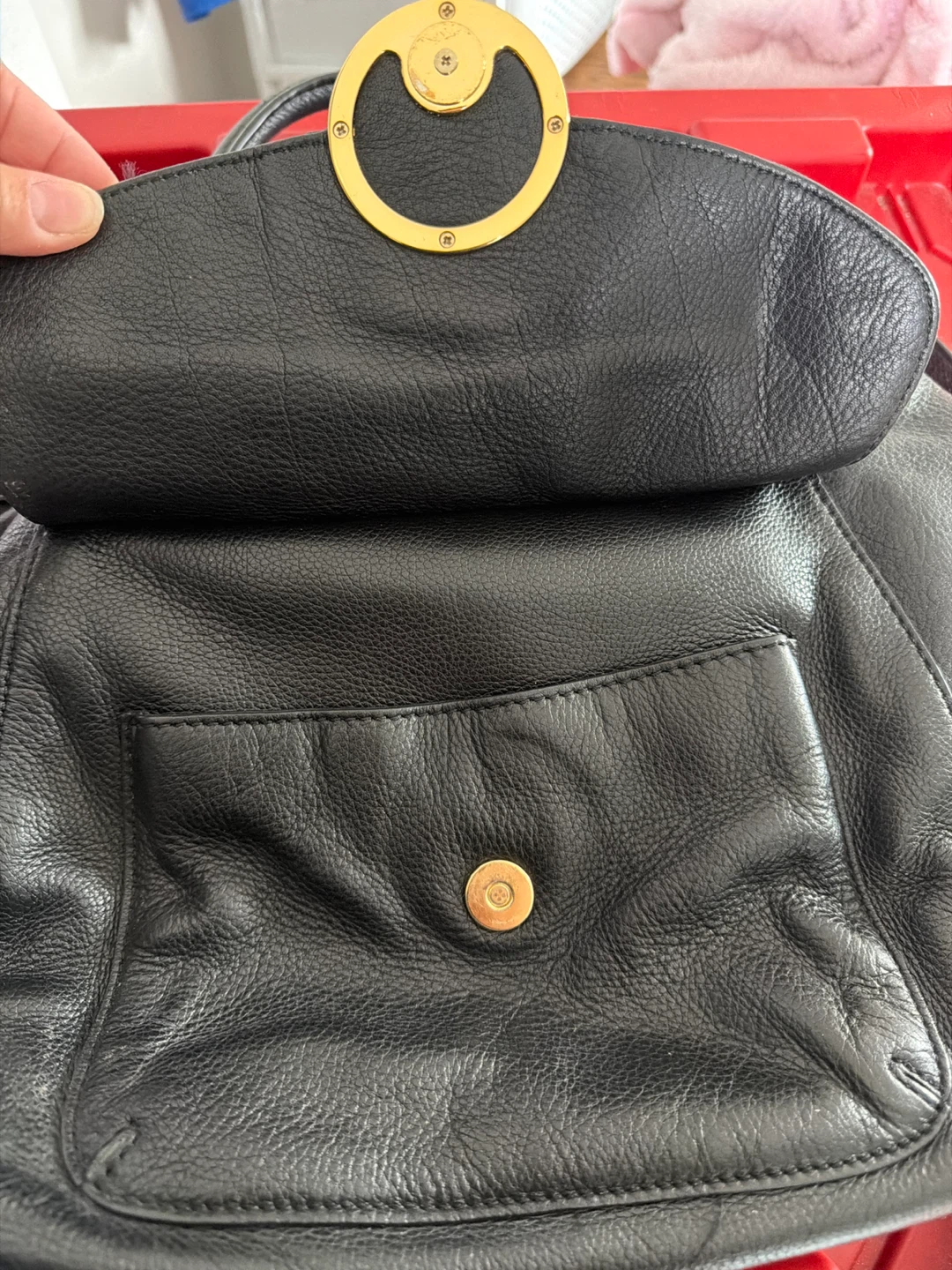 Michael Kors Black Leather Satchel Handbag - photo 2