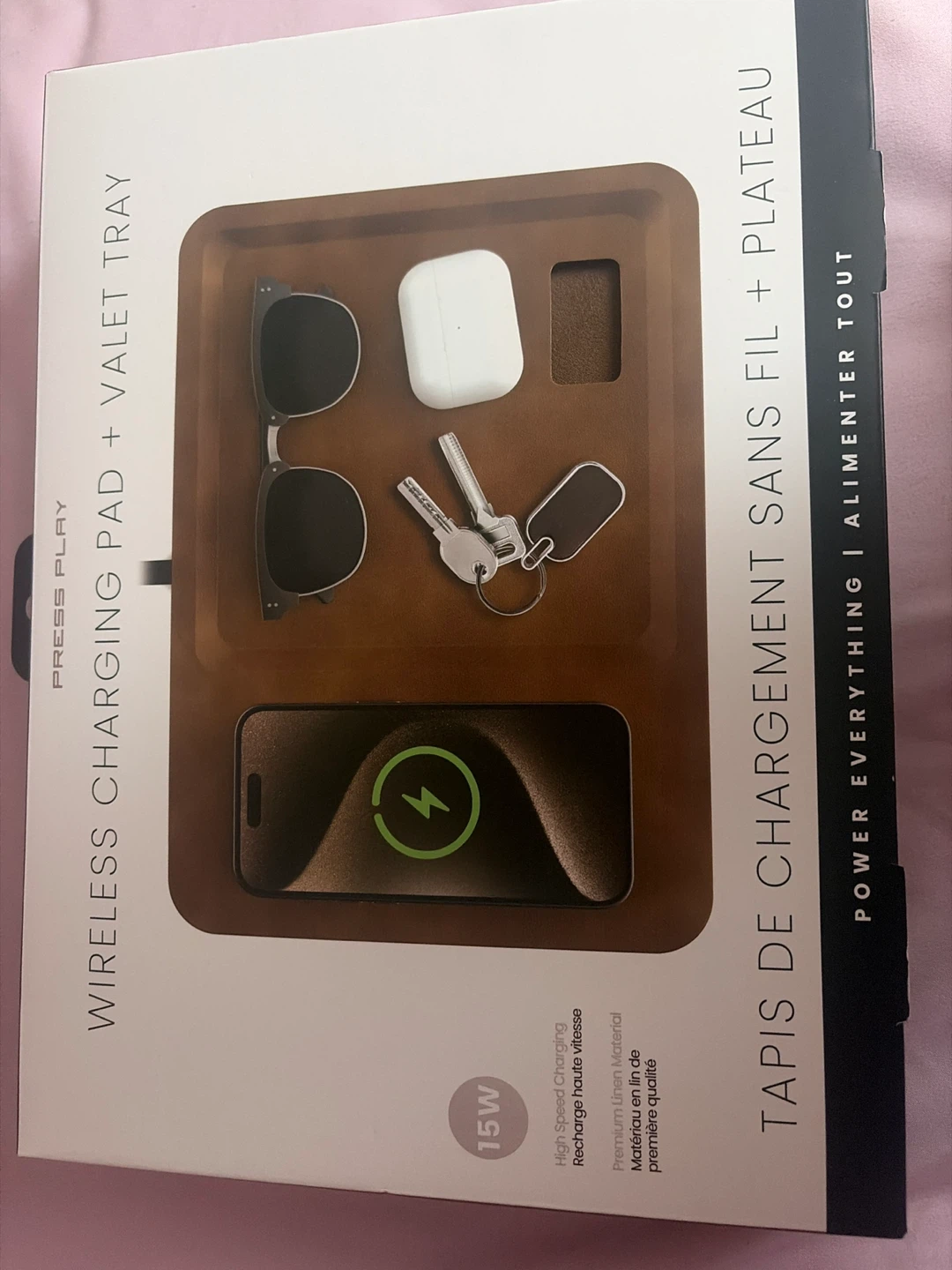 Wireless charging pad