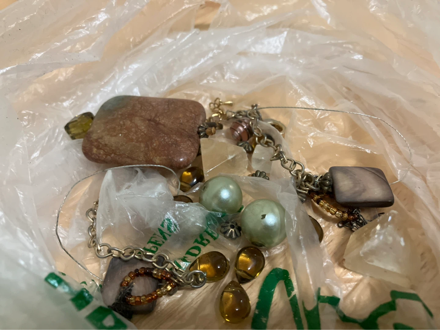Assorted Gemstone Pendant and Bead Lot