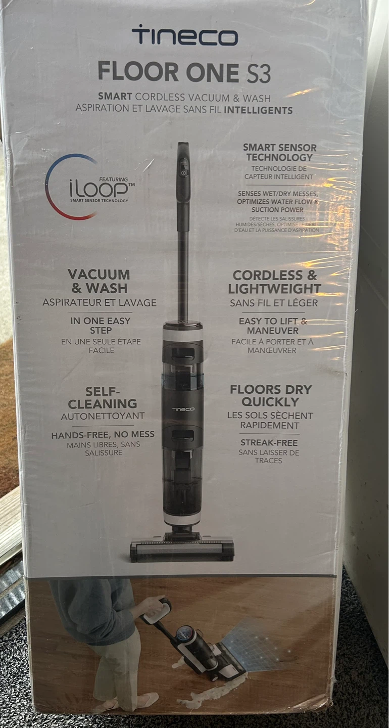 Tineco Floor One S3 Smart Cordless Vacuum & Wash