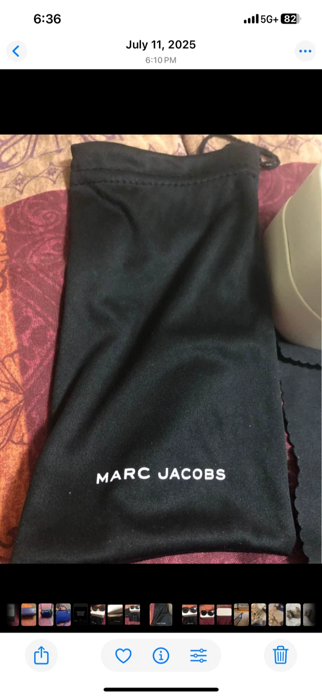 Marc Jacobs Sunglasses with Case and Pouch - photo 3