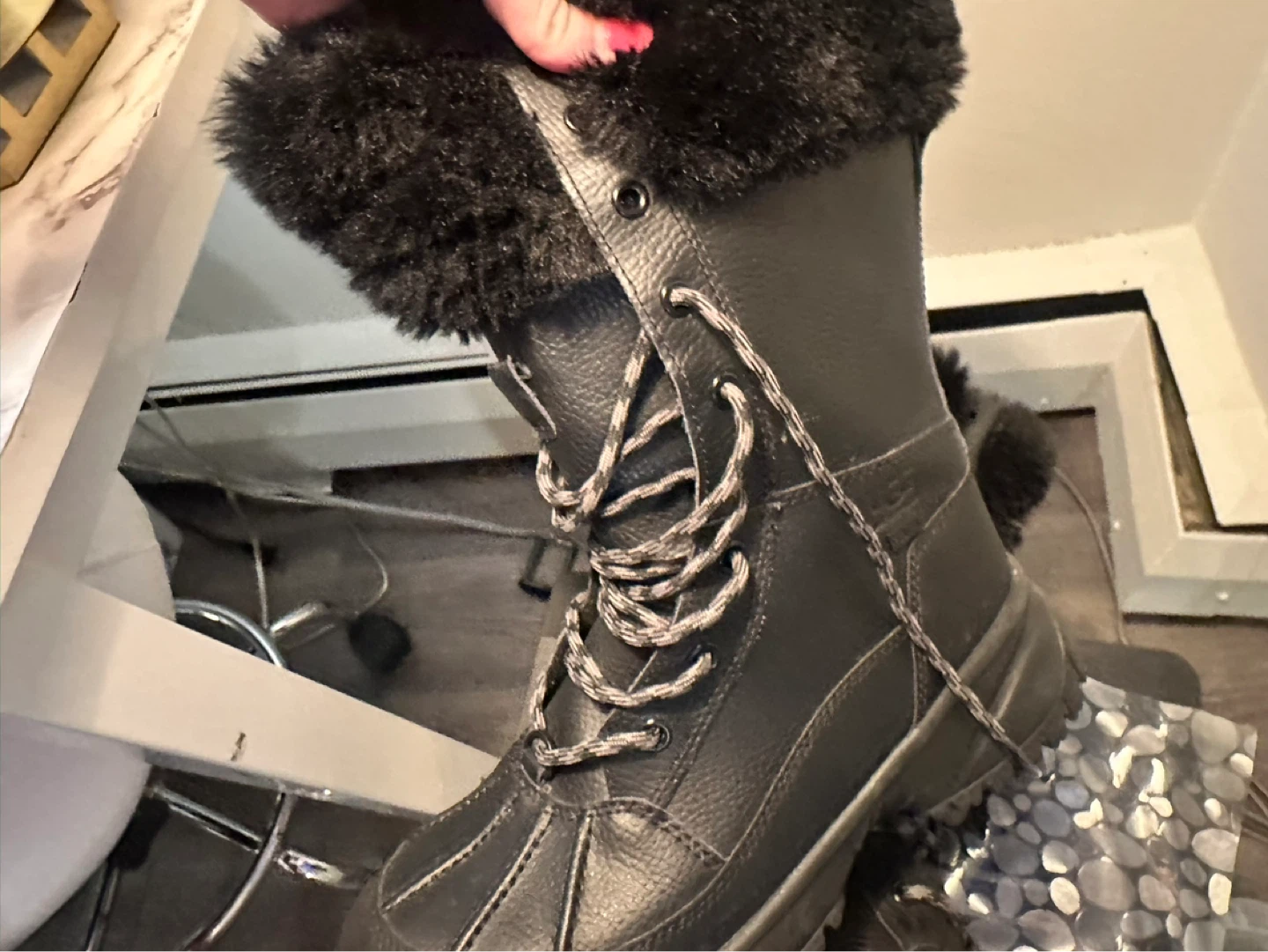Ugg Women's Black Winter Boots Size 7