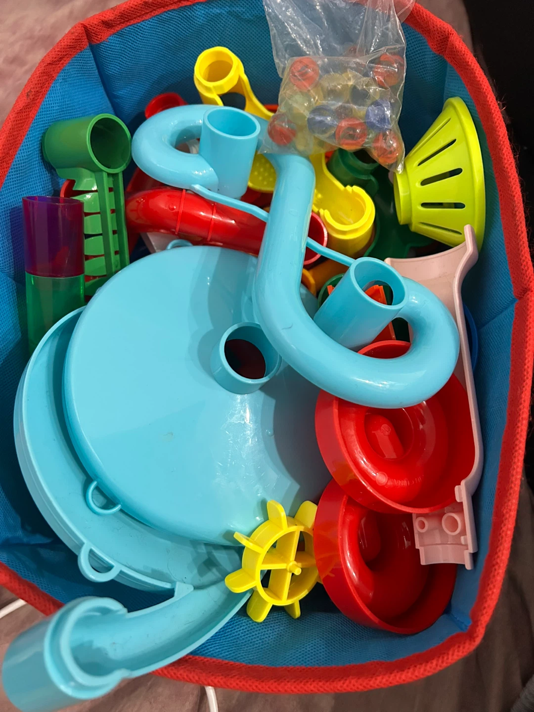 Marble Run Toy Set