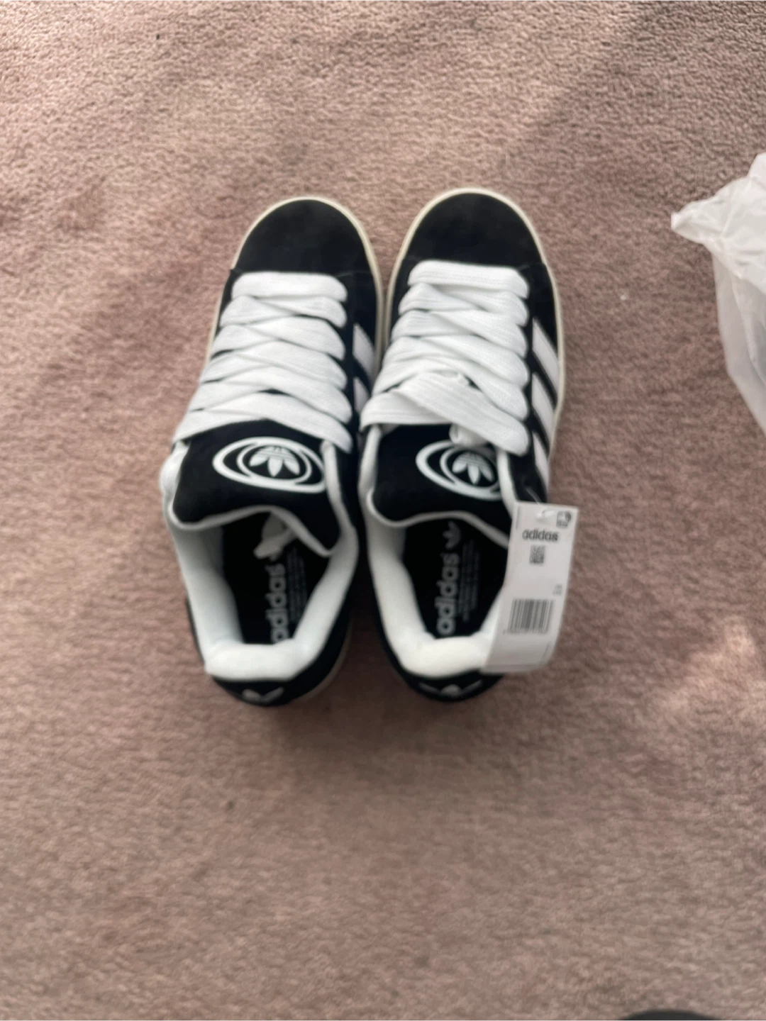 Adidas Campus 00s Black White Shoes - photo 4