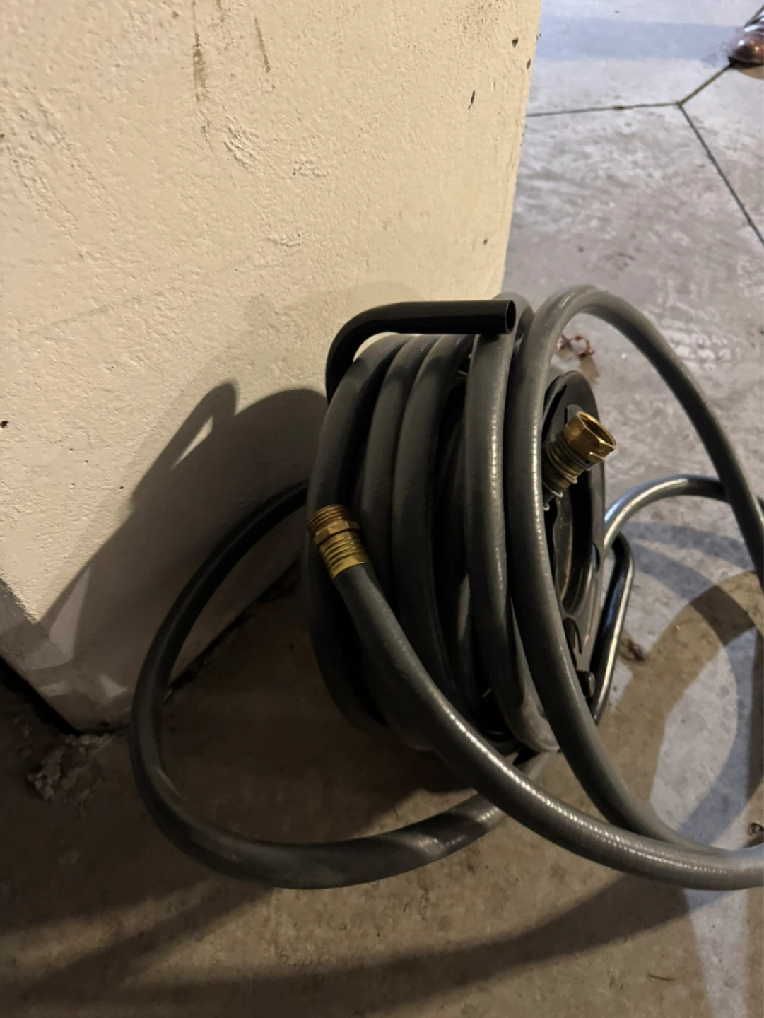 Grey 20 meter Garden Hose  with Reel - photo 2