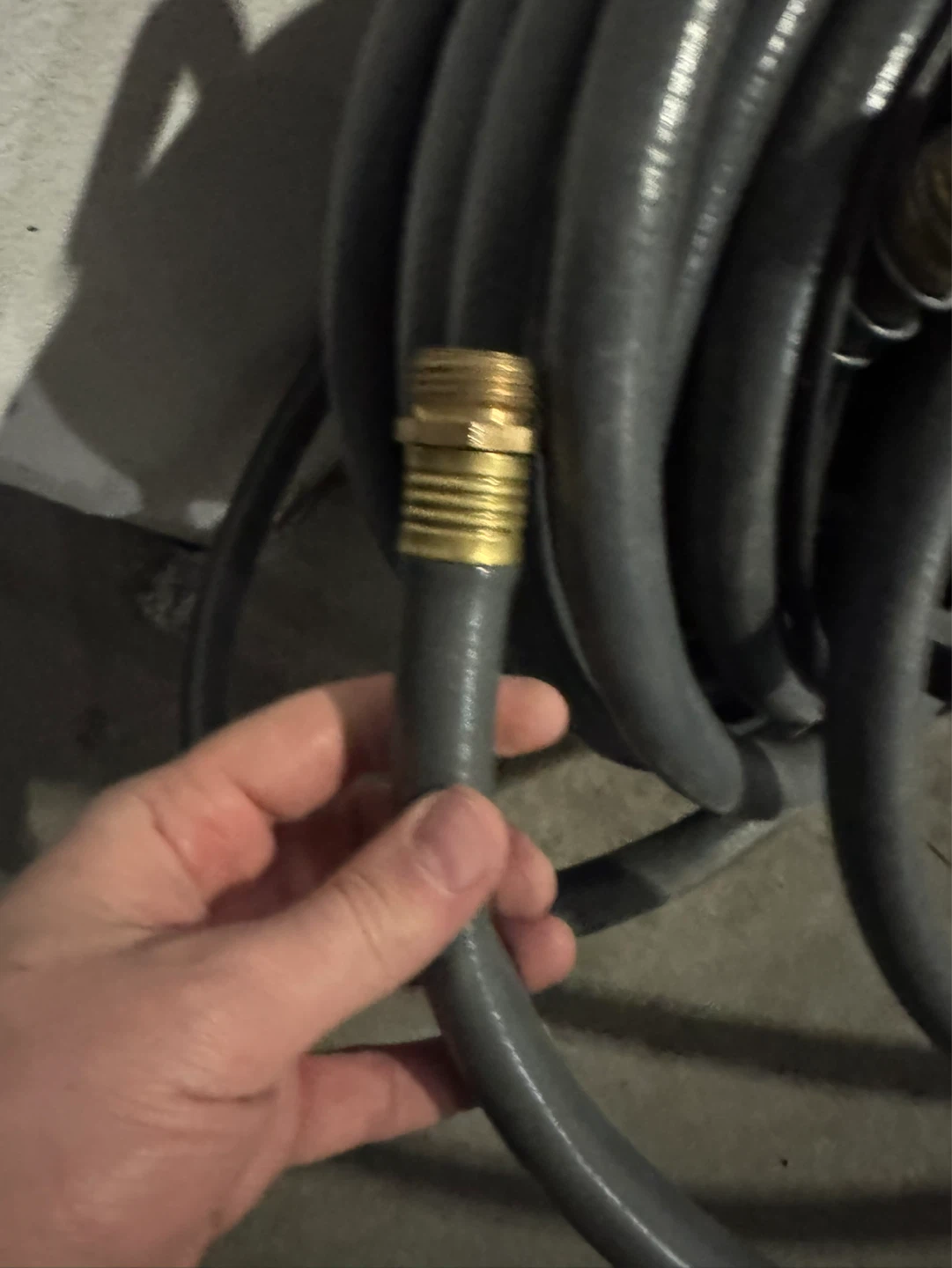 Grey 20 meter Garden Hose  with Reel - photo 5