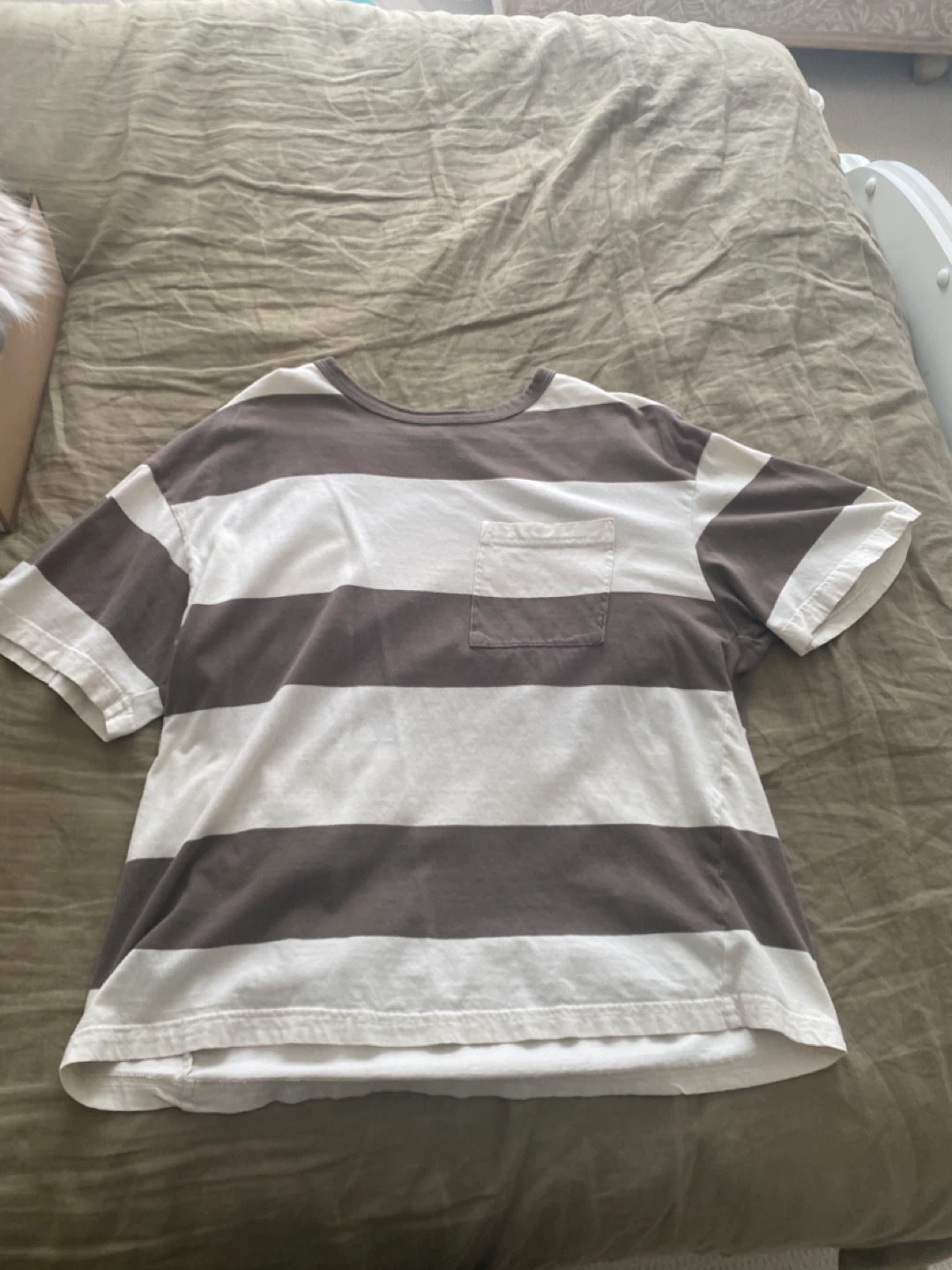 Women’s Urban Outfitters Striped Pocket T-Shirt