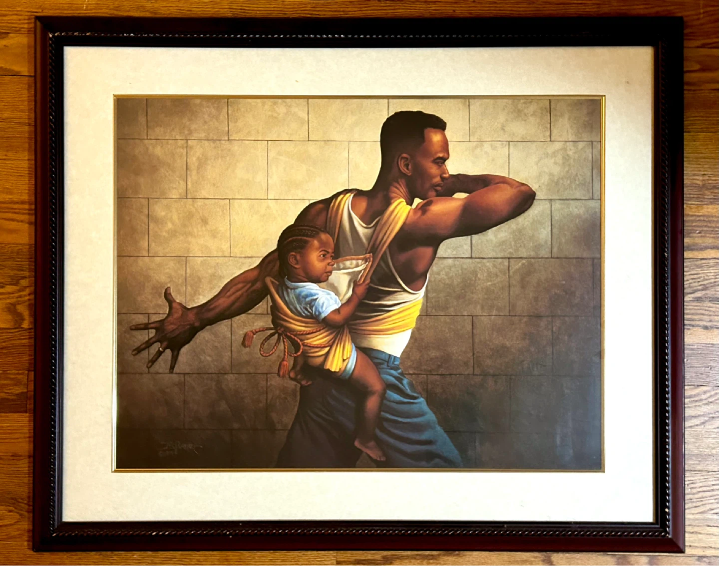 "Definition of a Man" by artist Jay Bakari