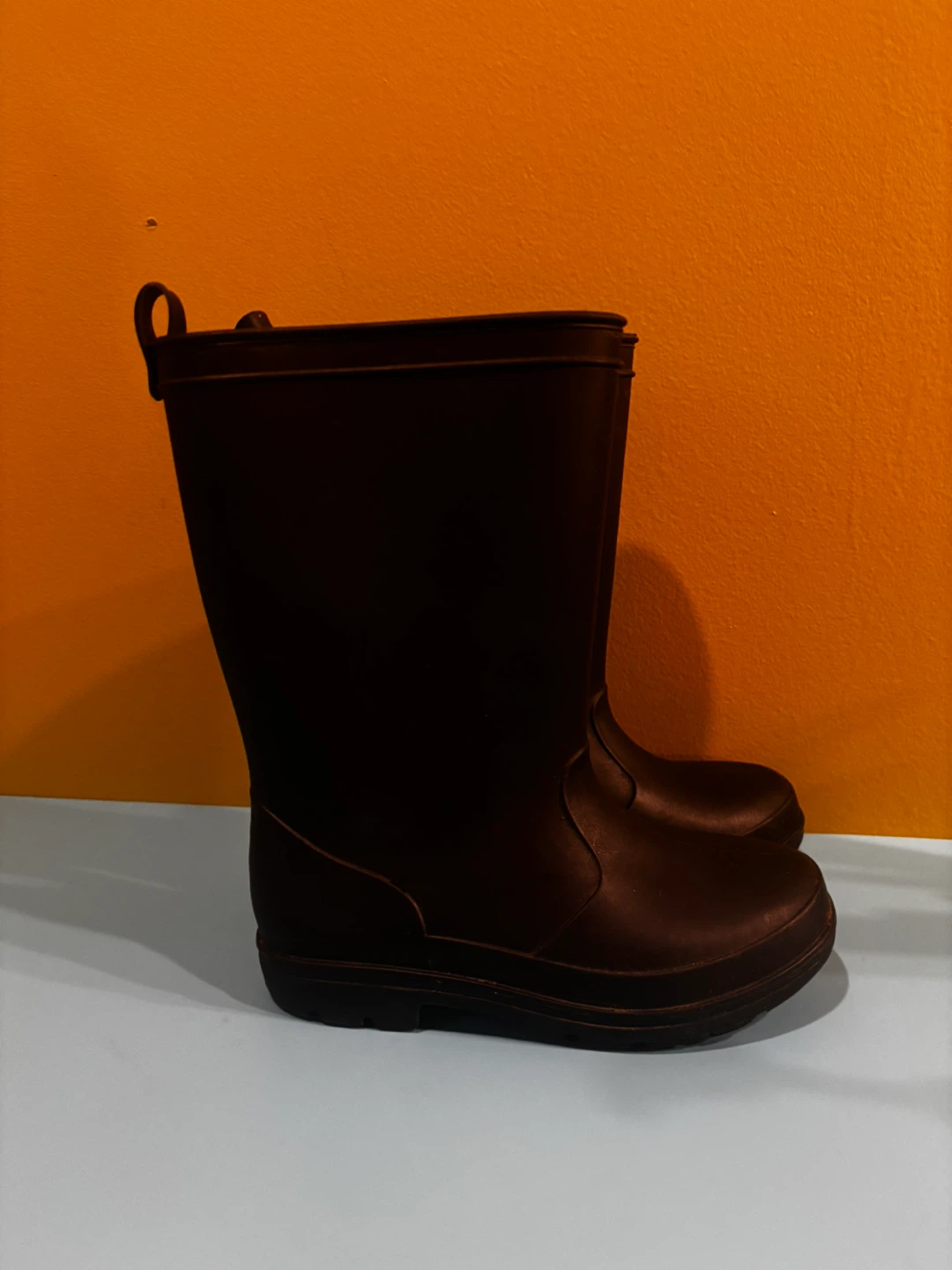 Black Rubber Rain Boots - photo 2