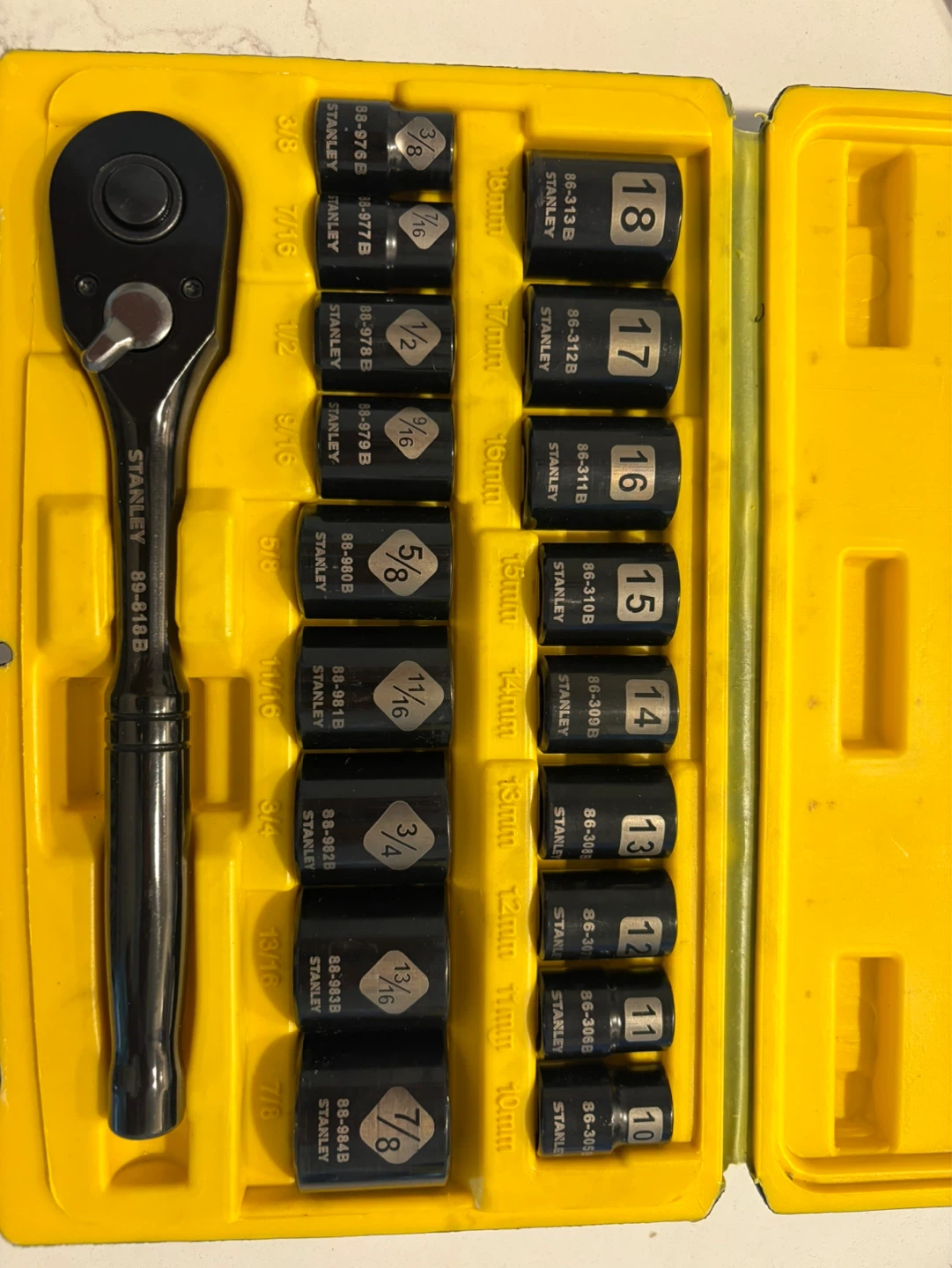 Stanley Socket Set