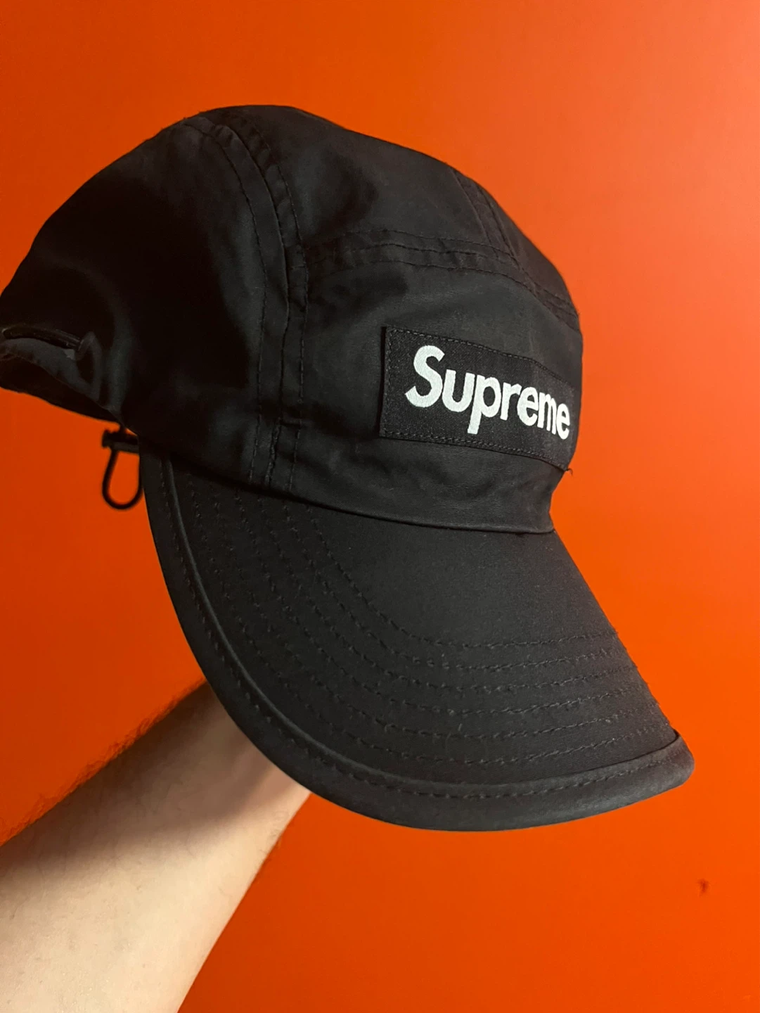 Supreme Camp Cap Black
