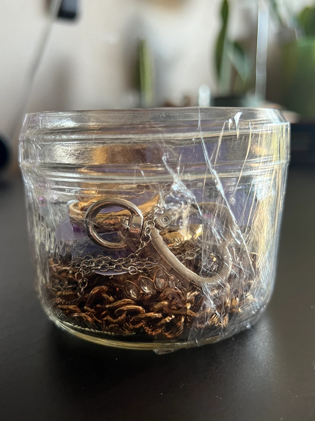Gold & Silver Jewelry Jar - photo 2