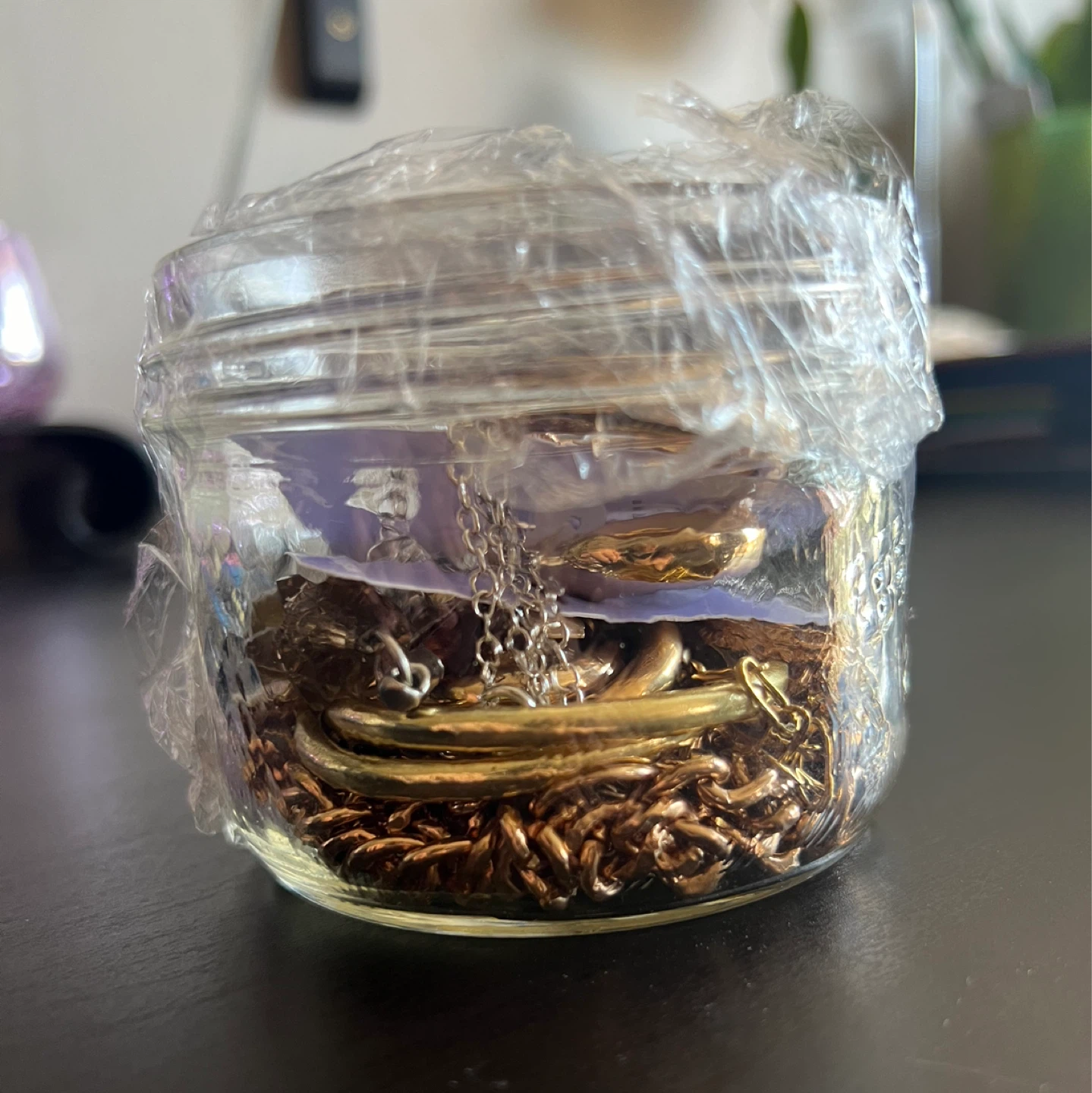 Gold & Silver Jewelry Jar - photo 3