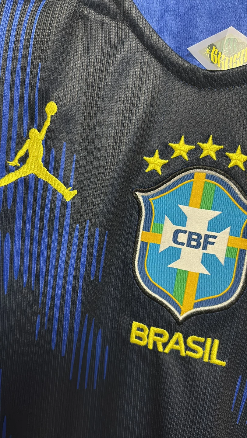 Jordan Brazil National Team Football Jersey
