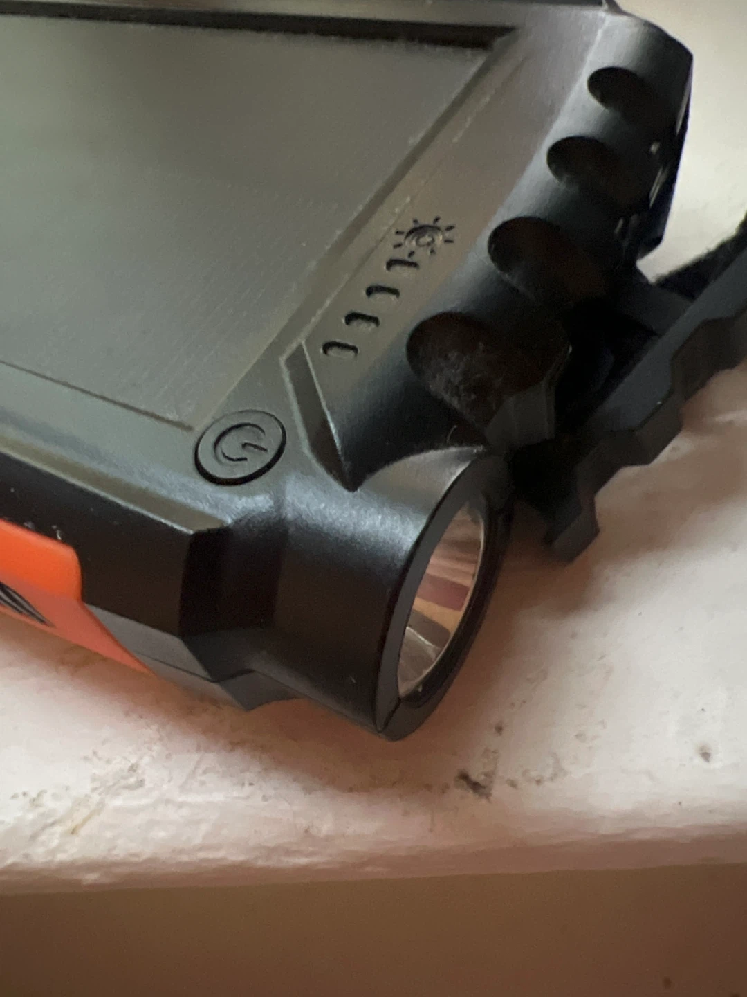 Solar Power Bank with Flashlight - photo 2