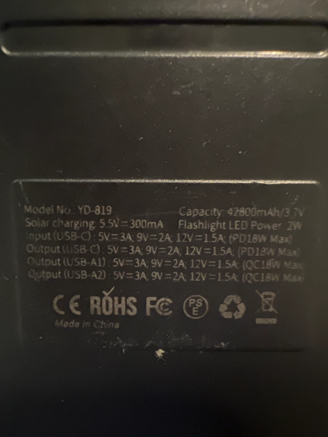 Solar Power Bank with Flashlight - photo 4