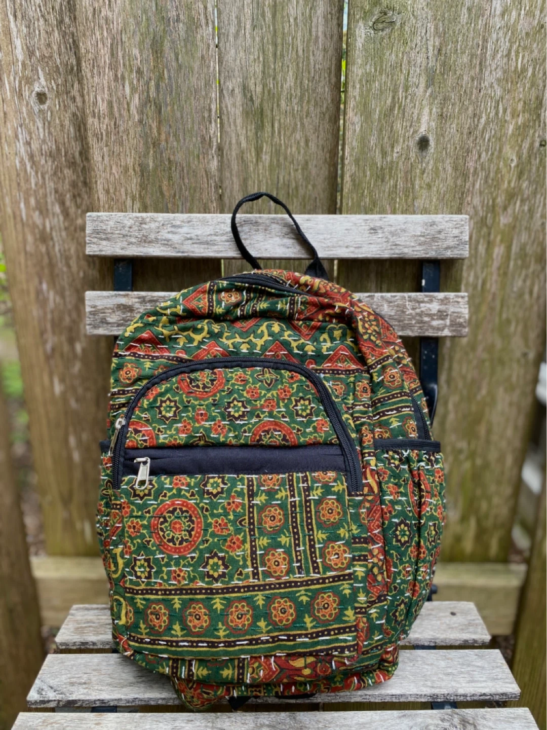 Patterned Backpack