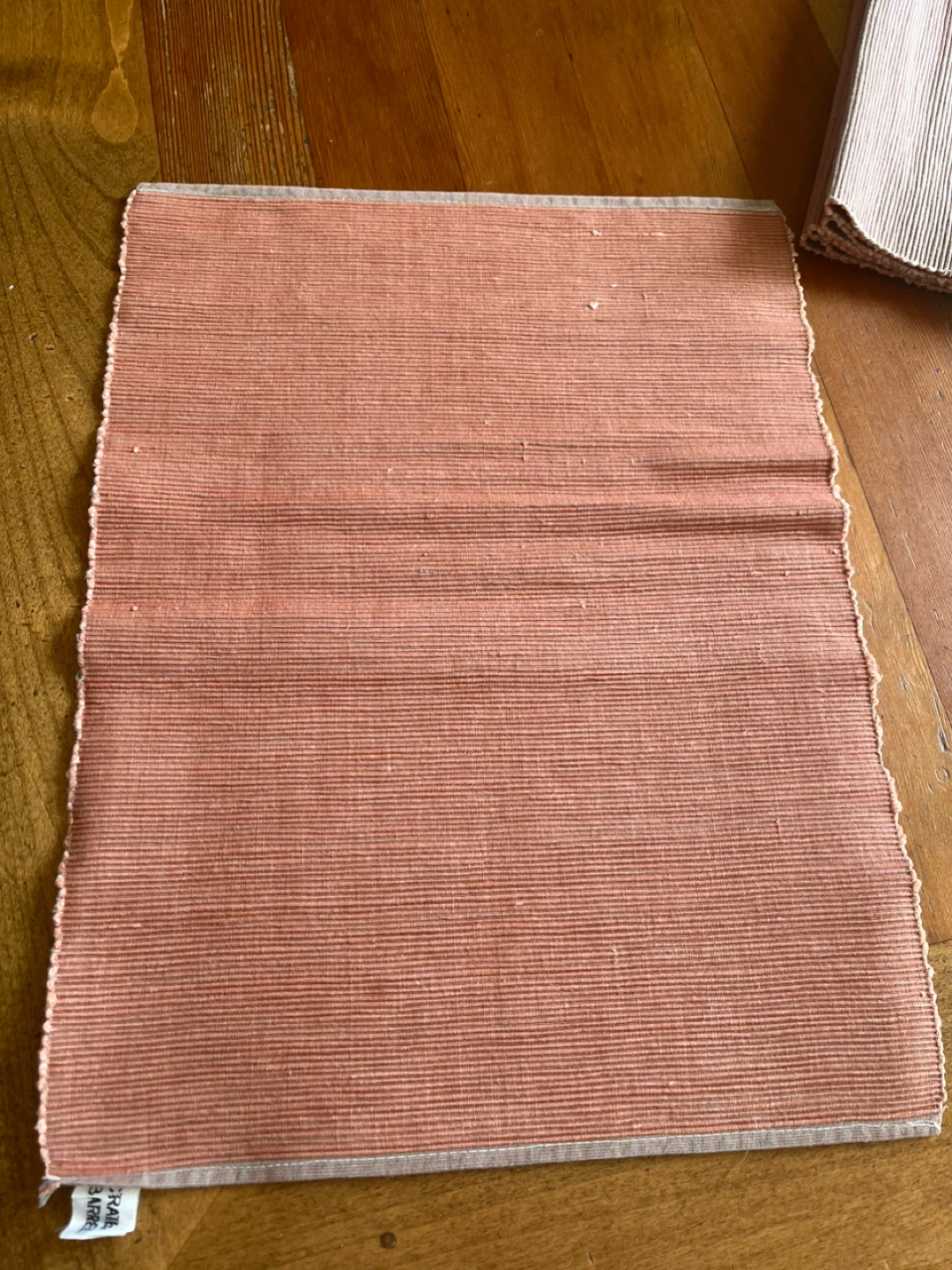 6 burnt orange Placemats - photo 2