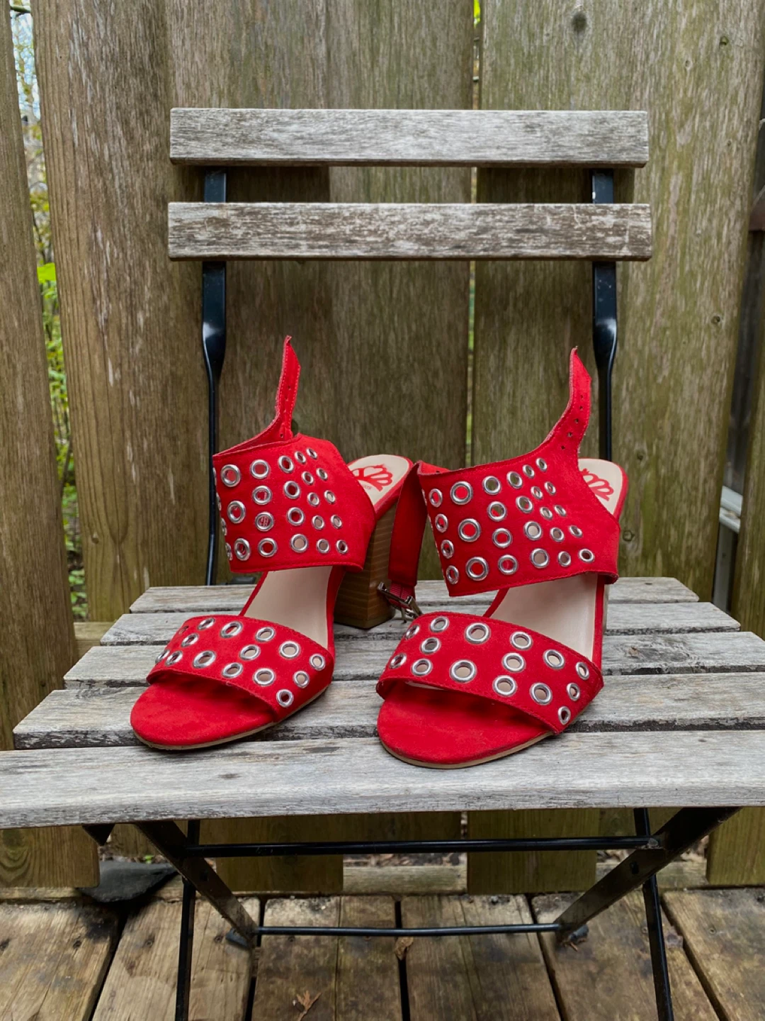 Fergalicious by Fergie Red Heeled Sandals