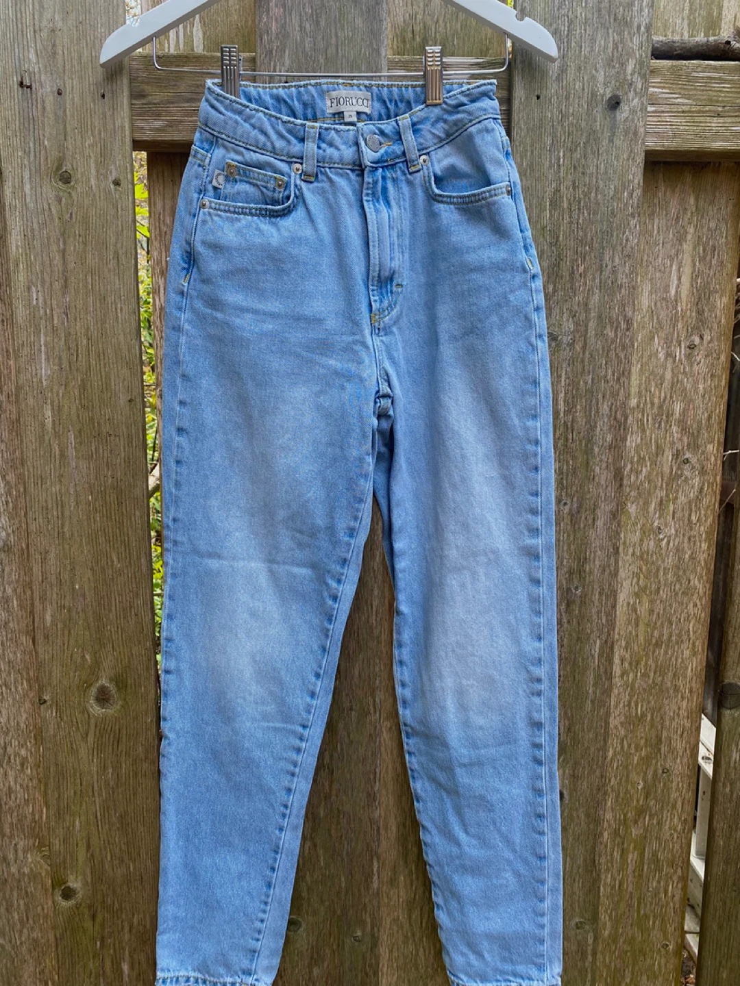 Fiorucci Angels Print Denim Jeans Size 25 - photo 4