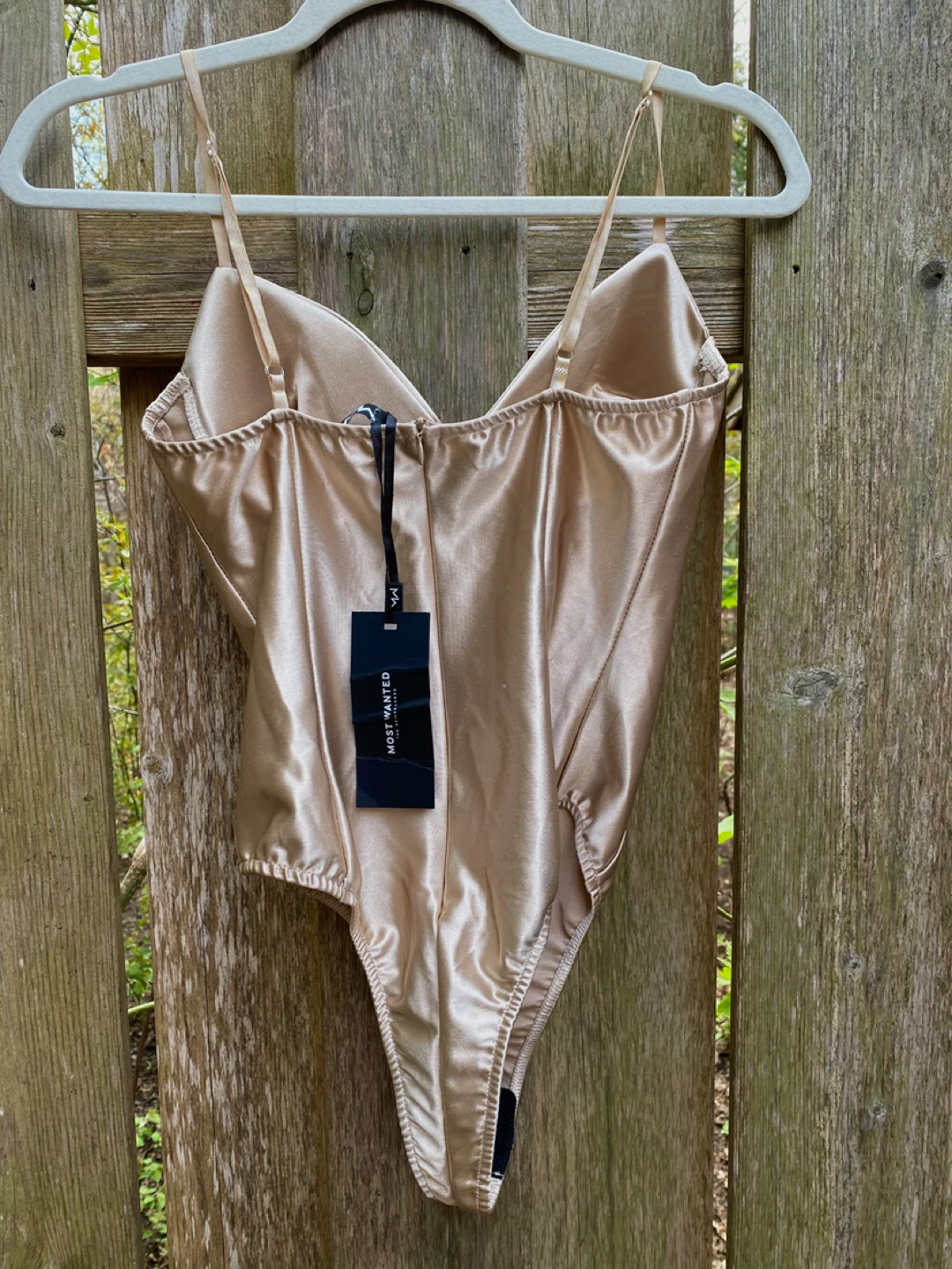 Most Wanted Satin Bodysuit - photo 2