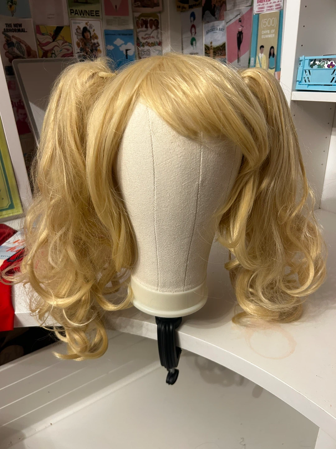 Blonde Pigtails Cosplay Wig