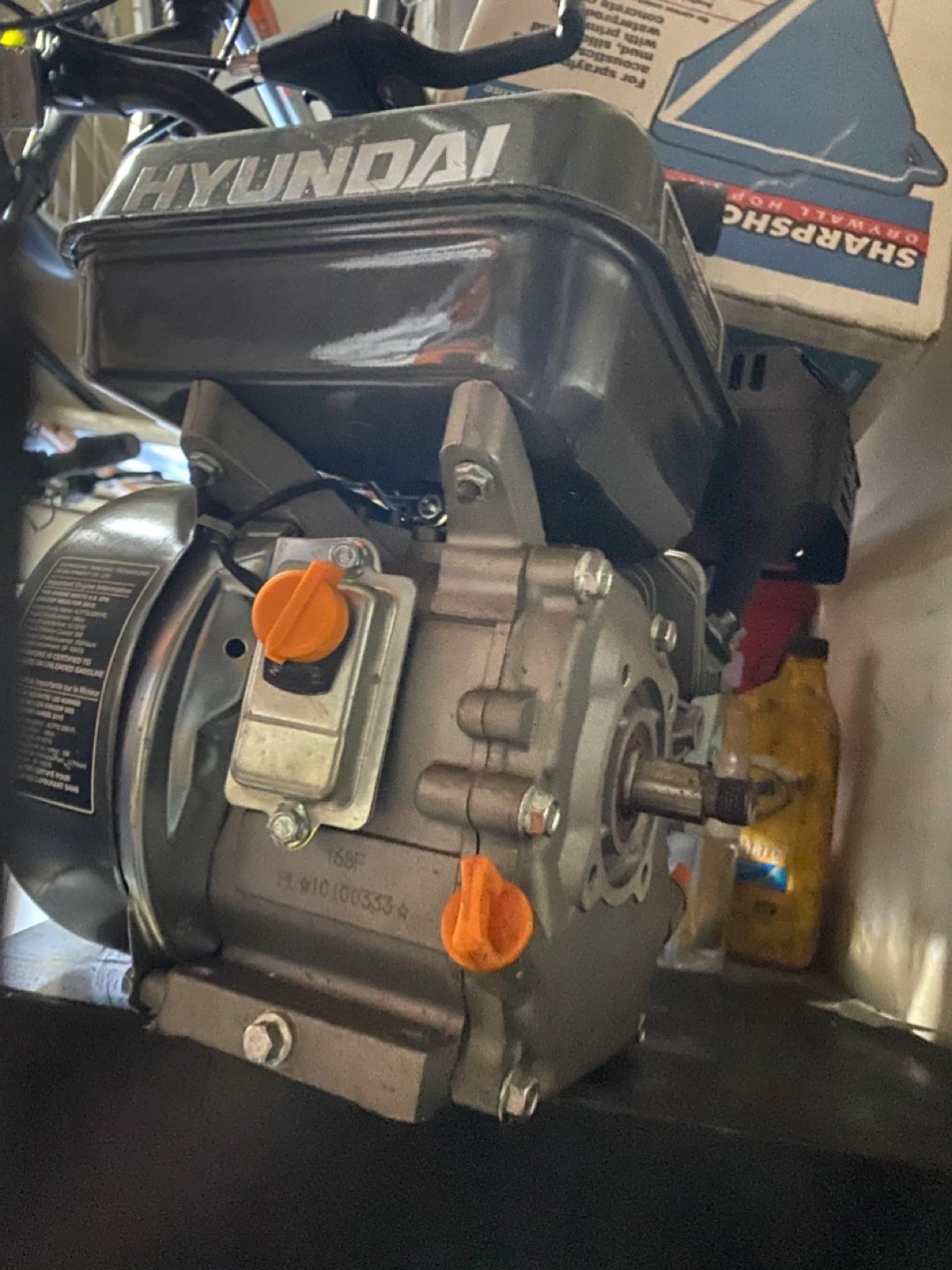 Hyundai 6.5 HP Gas Engine HX196 - photo 2