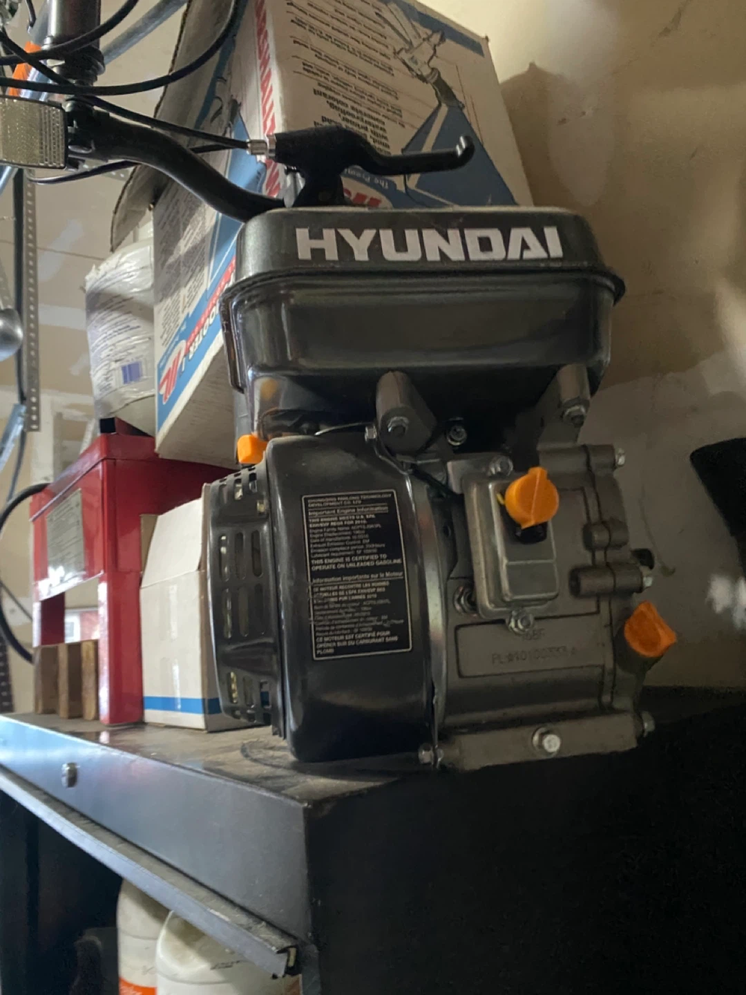 Hyundai 6.5 HP Gas Engine HX196 - photo 3