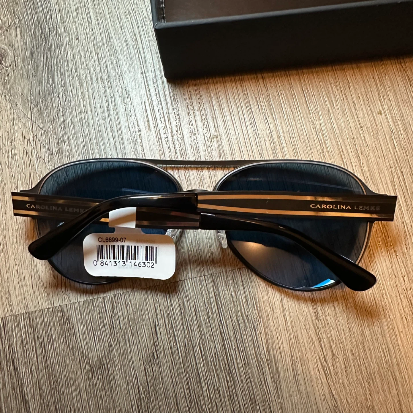 Carolina Lemke Designer Sunglasses - Tom Black, Matte - photo 5