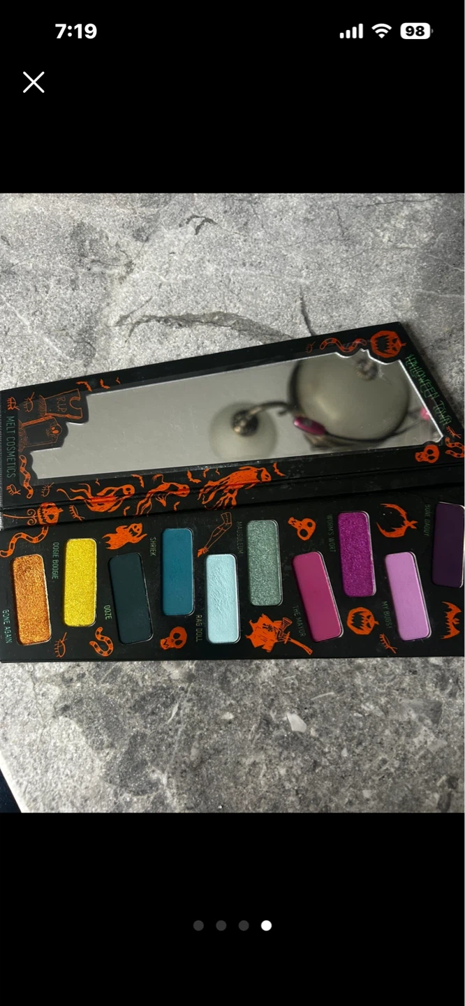Melt Nightmare Before Christmas Halloween Town Eyeshadow Palette - photo 4