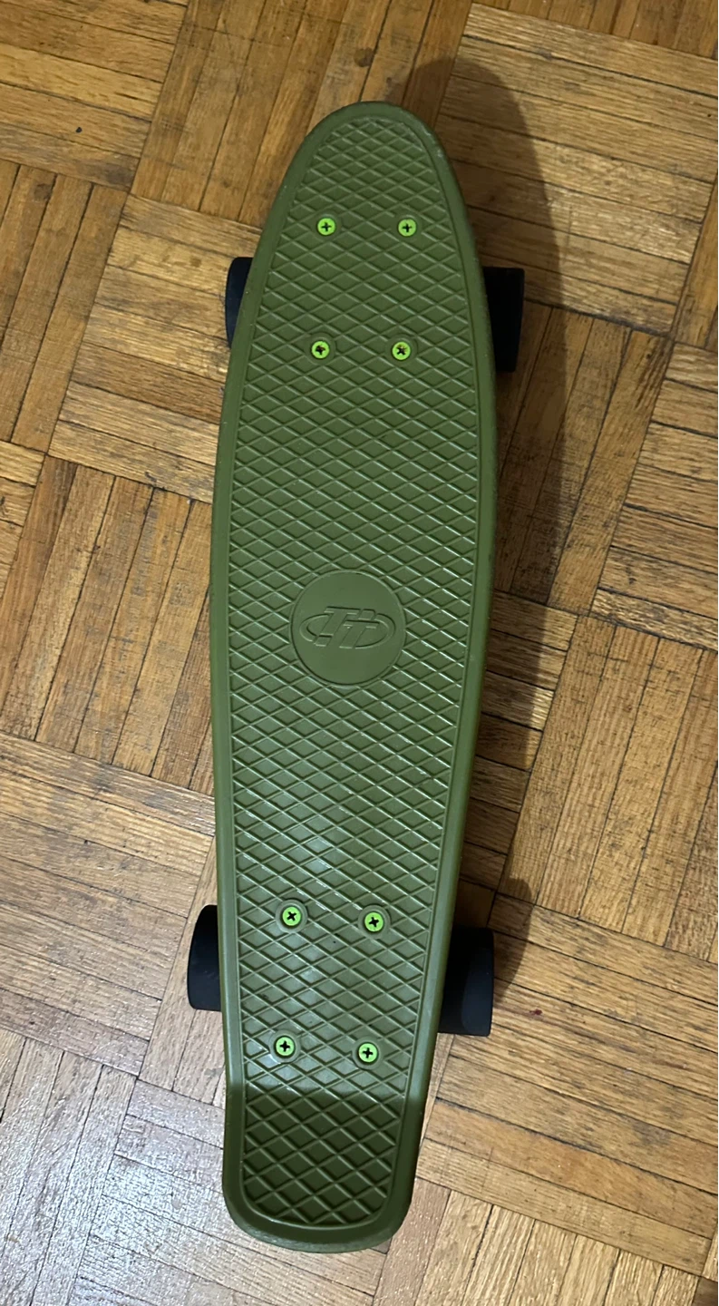 Green Penny Board Style Skateboard